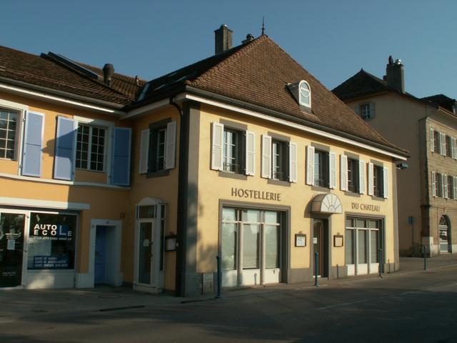 Hostellerie du Château. Hier haben wir übernachtet