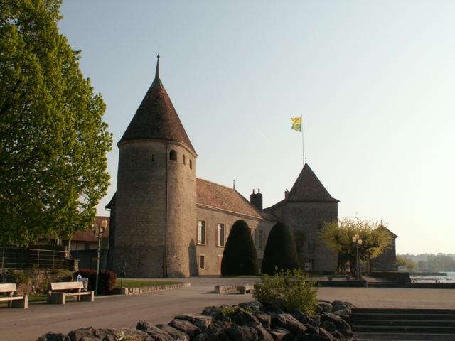 letzter Blick zum Schloss von Rolle