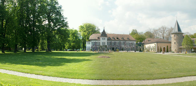 Breitbildfoto Château de Bossey