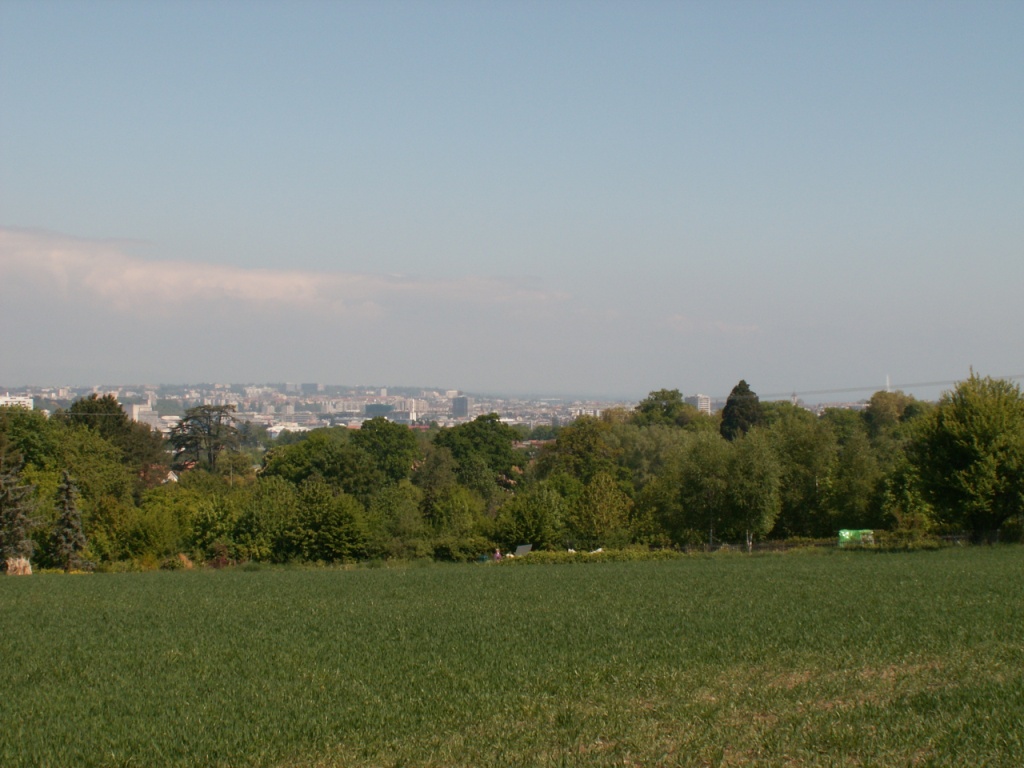 Blick zurück nach Genève