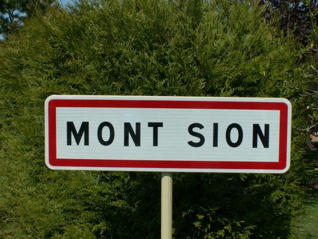 wir haben Mont Sion erreicht