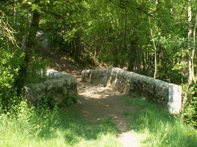 Brücke über den Bach Le Fornant