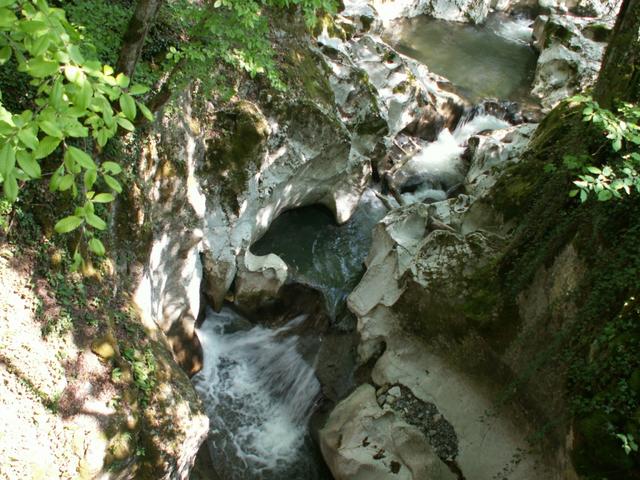 kleiner Wasserfall Cascade de Barbannaz