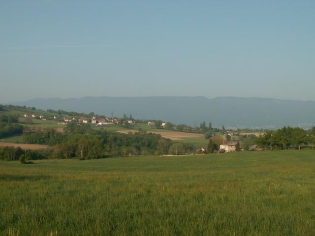 Blick zurück wo wir übernachtet haben