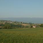 Blick zurück wo wir übernachtet haben