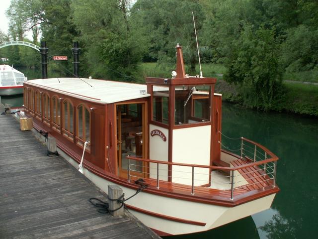 mit diesen Booten geht es auf den Lac du Bourget