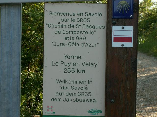 noch 255km bis Le Puy en Velay