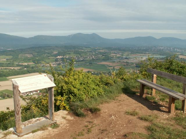 was für eine Aussicht auf dem Höhenweg zum Mont Tournier