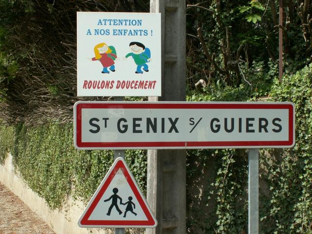 wir haben St. Genix sur Guiers erreicht