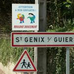 wir haben St. Genix sur Guiers erreicht