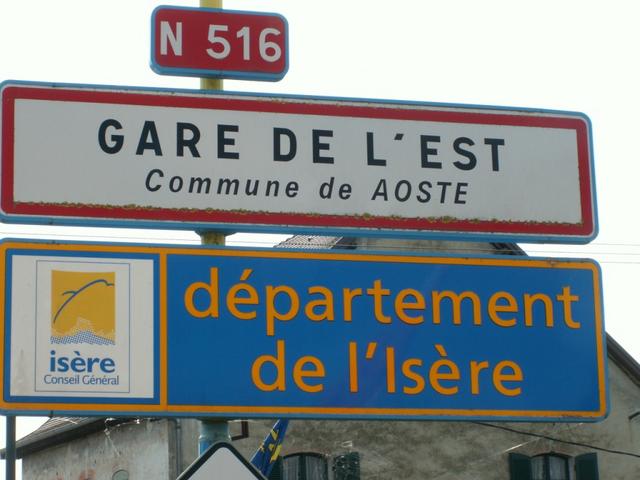 wir haben von Savoie ins Département Isère gewechselt