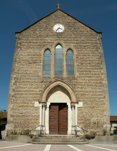 wir werden aber bei der Kirche abgeholt