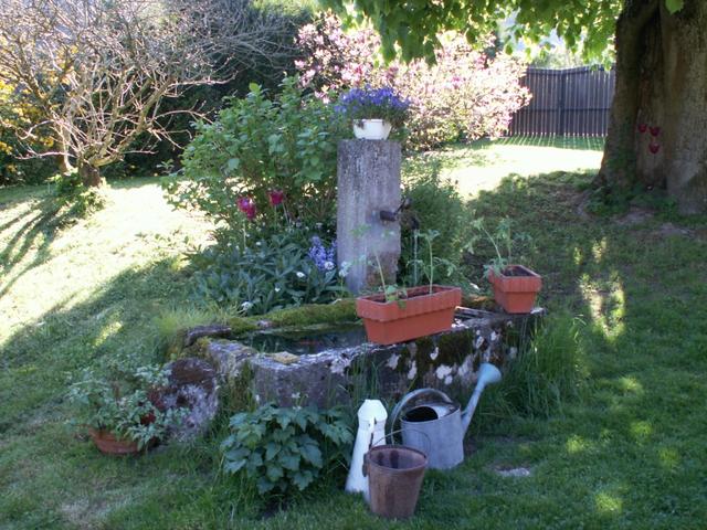 Brunnen im Garten