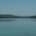 Blick vom Hotelzimmer auf dem Lac de Paladru