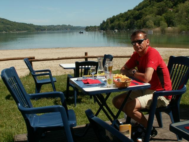 ein schönes Plätzchen am Seestrand