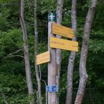 bei Le Bornet nahmen wir die Variante und nicht den Hauptweg