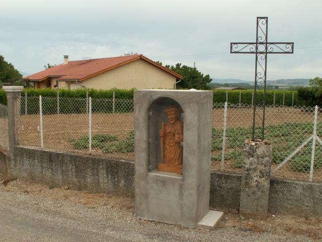 Pilgerstatue bei Assieu