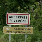 wir haben Auberives sur Varèze erreicht