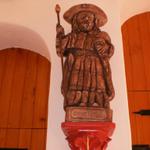 Pilgerstatue in der Kapelle