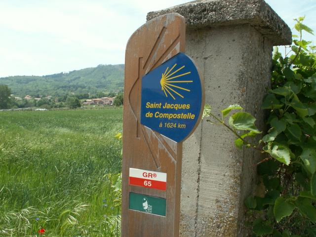 noch 1624 km bis nach Santiago de Compostela