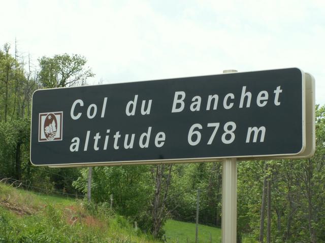 wir haben den Col du Banchet erreicht