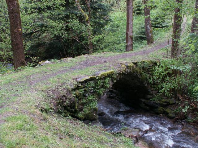 Brücke bei der Mühle Moulin de Guérin