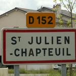 und wir haben St.Julien Chapteuil erreicht