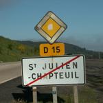 wir haben das schöne St.Julien Chapteuil verlassen