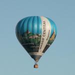 sogar der Heissluftballon sagt uns wo es hingeht nach Le Puy en Velay