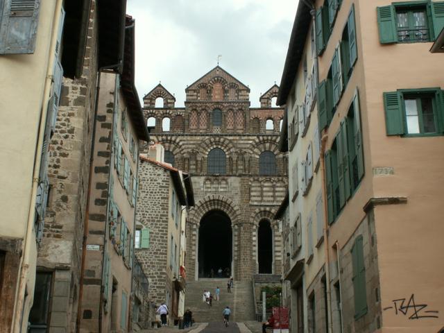 Cathédrale Notre Dame de Puy. UNESCO Weltkulturerbe