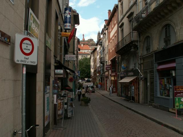 in der Altstadt von Le Puy