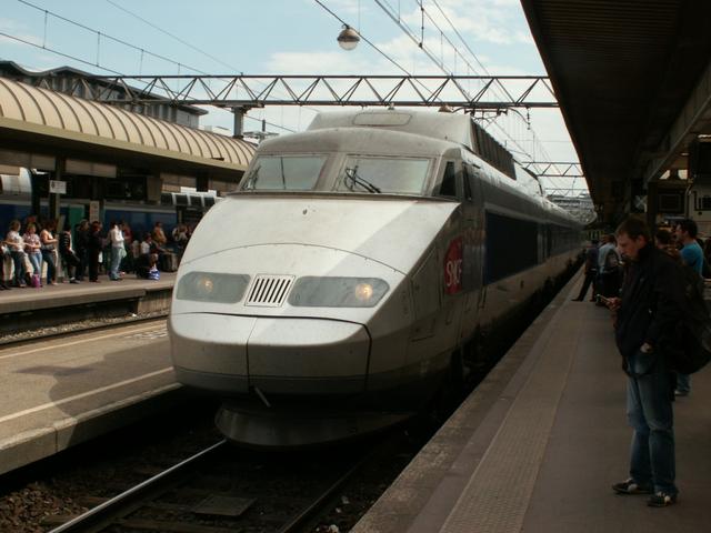 mit dem TGV von Lyon in die Schweiz