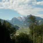 je höher man steigt, je mehr Berge sind ersichtlich