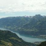 Blick runter zum Walensee