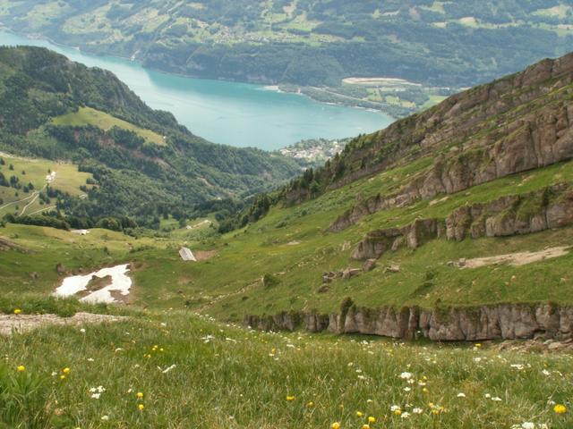 es geht runter nach Fiderschenboden