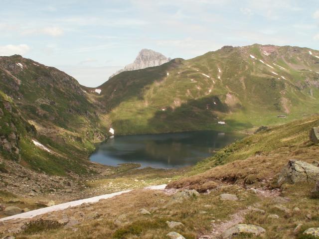 schöne Aussicht auf den den Ober Murgsee