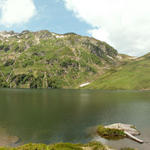 Breitbildfoto beim Ober Murgsee