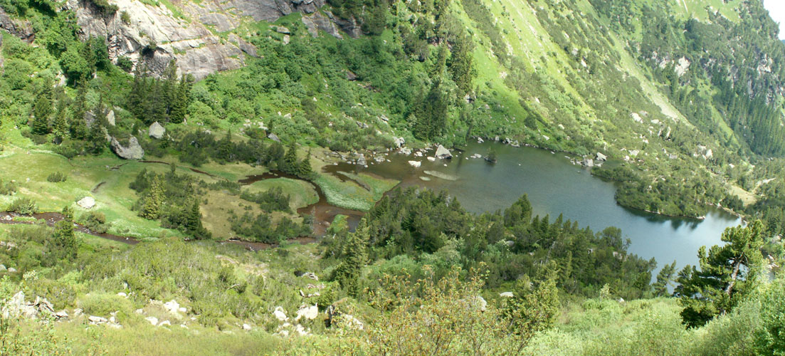 Breitbildfoto Unter Murgsee