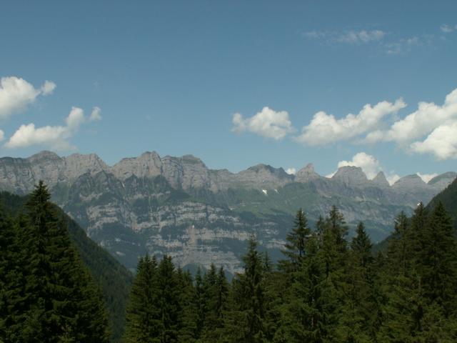 als krönender Abschluss Blick auf die Churfirsten