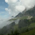 Blick zurück zur Alp Tschingla