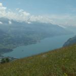 Blick von Lüsis aus zum Walensee