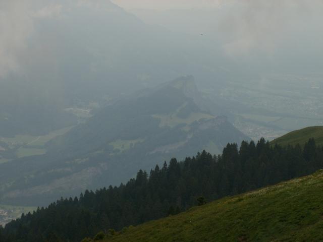 Blick runter zum Regitzer Spitz