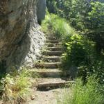 es geht rauf und runter