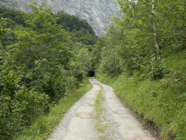 auf dem Weg zur Pantenbrücke