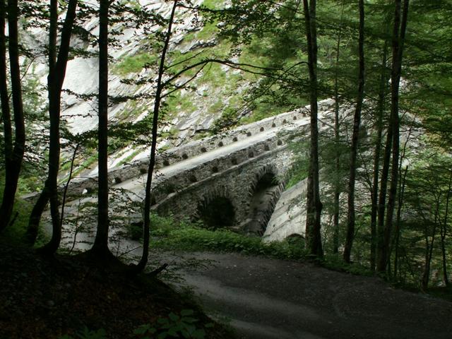 die Pantenbrugg von oben