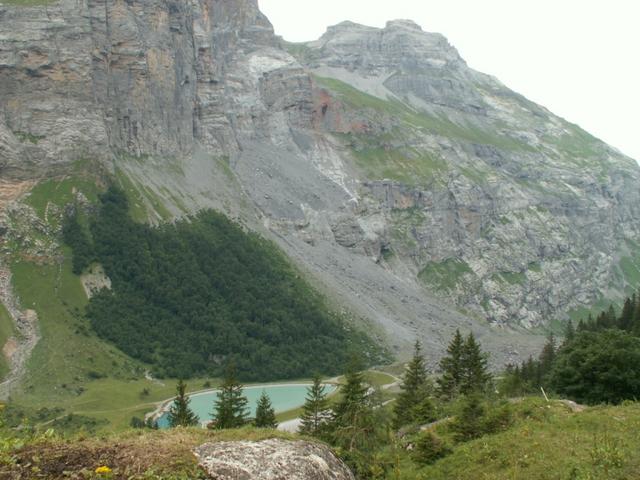 Blick zurück auf Hinter Sand