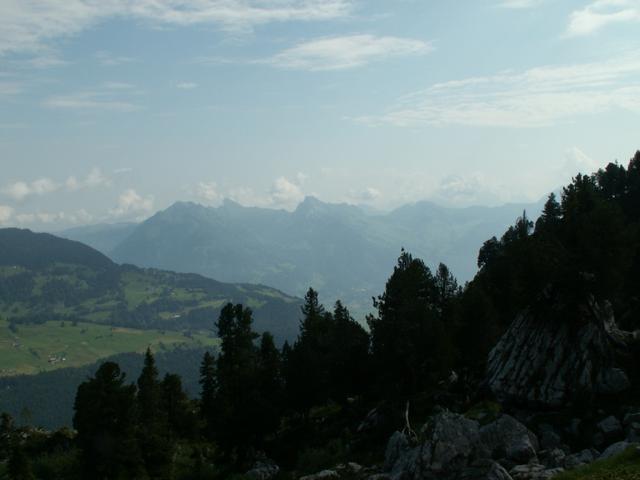 Blick Richtung Federispitz und Speer