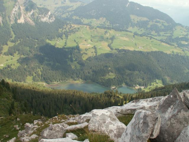 Blick runter zum Obersee