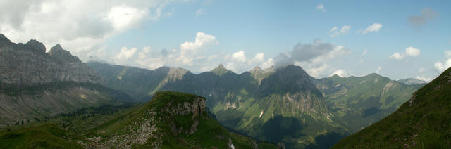 Breitbildfoto Schwyzer Alpen