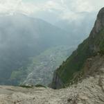 ein letzter Blick runter nach Glarus